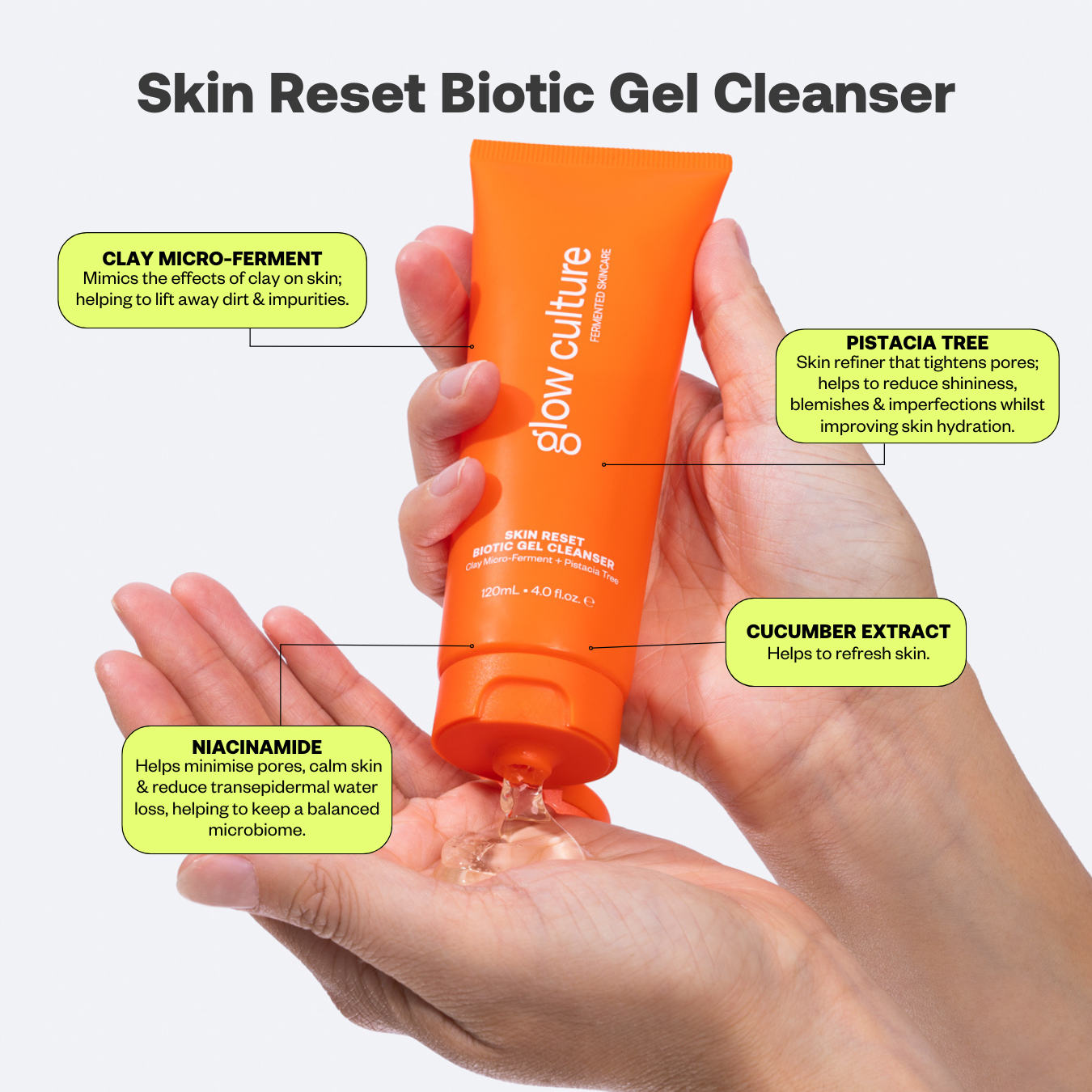 SKIN RESET BIOTIC GEL CLEANSER 120ML