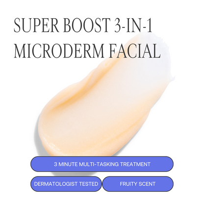 SUPER BOOST 3-IN-1 MICRODERM FACIAL